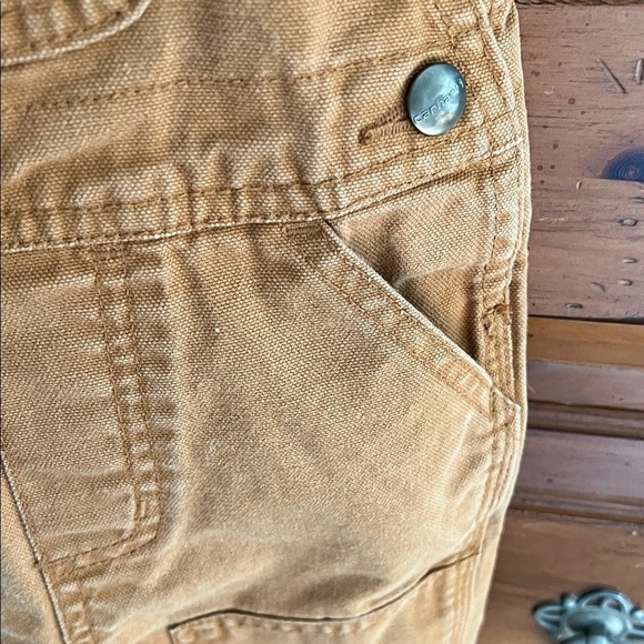 Carhartt Kids Brown  Overalls EUC - Picture 3 of 5